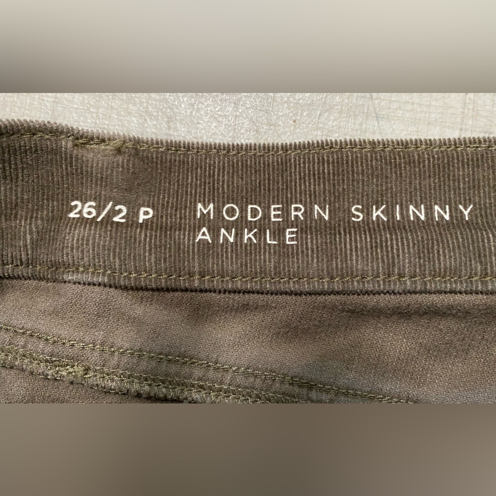 LOFT Dark grey Corduroy Pants - Picture 4 of 11